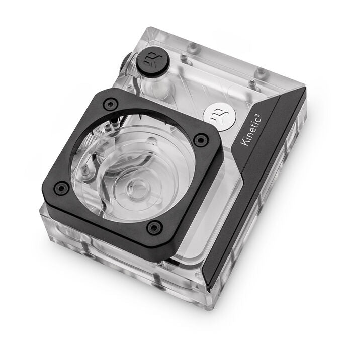 EK Water Blocks EK-Quantum Kinetic3 FLT D5/DDC Ausgleichsbehälter - 92mm, D-RGB, Acryl