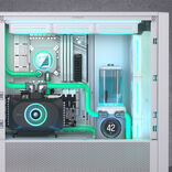 K Corsair ICUE Link XD6 RGB Elite LCD Pump Reservoir Combo White