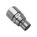 K Koolance QD3 Schnellverschluss gerade männlich auf 16/10mm - no-spill, silber