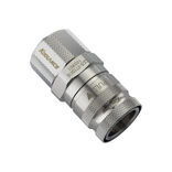 K Koolance QD3 Schnellverschluss gerade weiblich auf 16/10mm - no-spill, silber