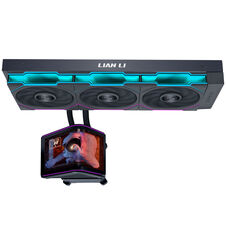 K Lian Li HydroShift II OLED Curved 360TL schwarz | AiO-Wasserkühlung