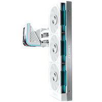 K Lian Li HydroShift II OLED Curved 360TL blanc | Refroidissement liquide AiO