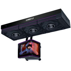 K Lian Li HydroShift II OLED Curved 360P28 schwarz | AiO-Wasserkühlung