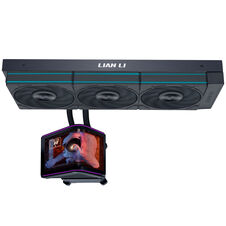K Lian Li HydroShift II OLED Curved 360P28 schwarz | AiO-Wasserkühlung