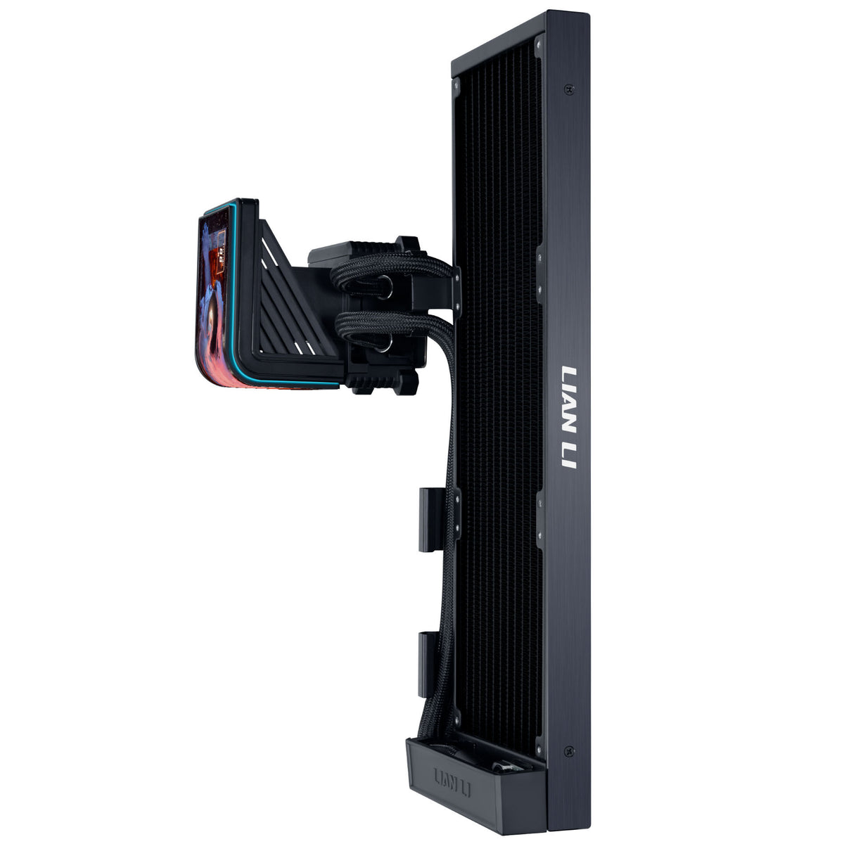 K Lian Li HydroShift II OLED Curved 360Fanless schwarz | AiO-Wasserkühlung