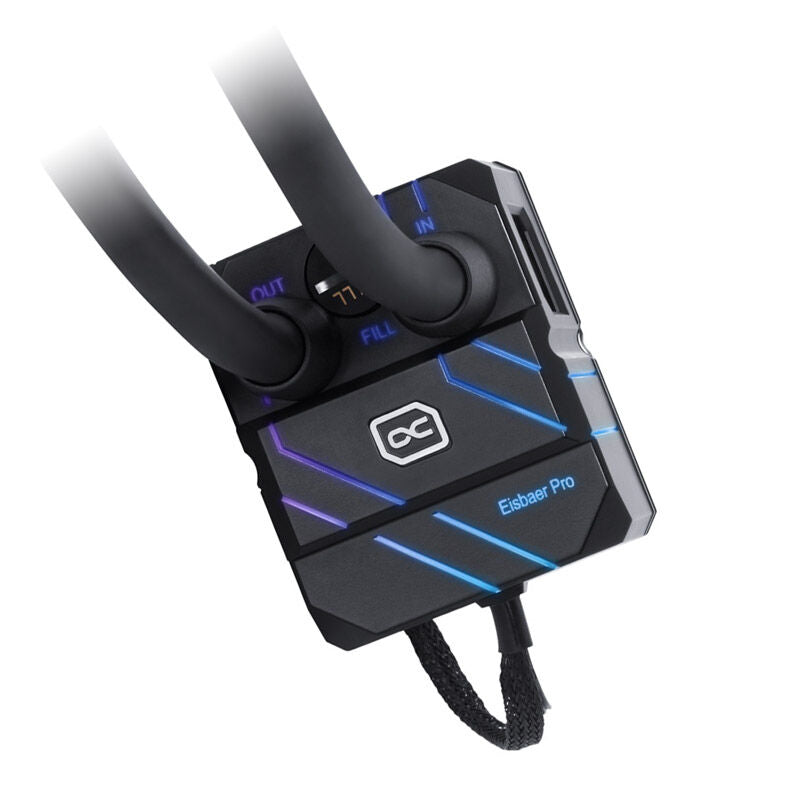 K Alphacool Eisbaer Pro Aurora 420 AiO Wasserkühlung, D-RGB - 420mm