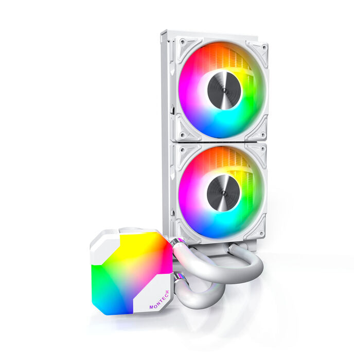 Montech Hyper Flow ARGB AIO Wasserkühlung, weiß - 240 mm