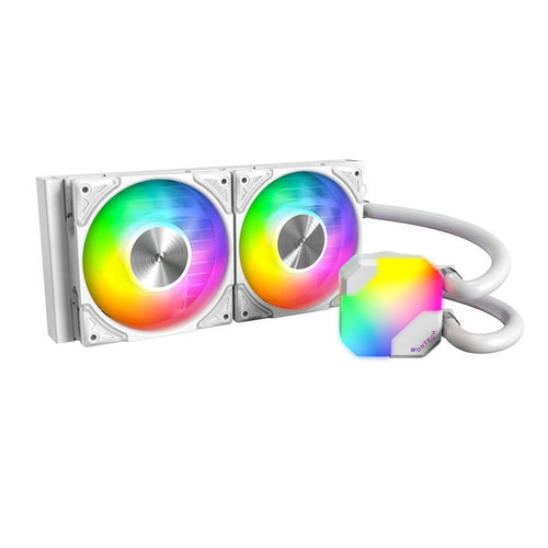 Montech Hyper Flow ARGB AIO Wasserkühlung, weiß 240 mm