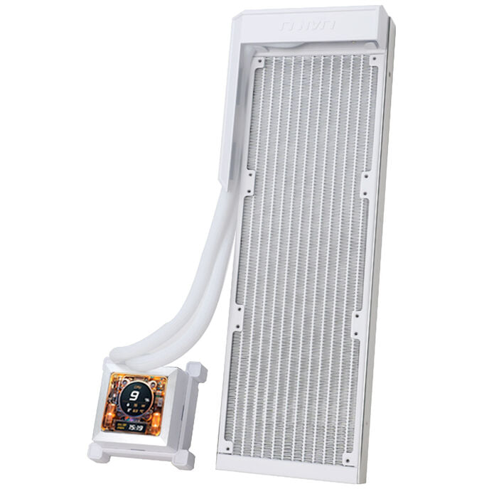 Lian Li Hydroshift LCD 360 ARGB Wasserkühlung, Fanless - weiß