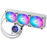 ASUS ROG Strix LC III 360 ARGB LCD Komplett-Wasserkühlung - 360mm - weiß
