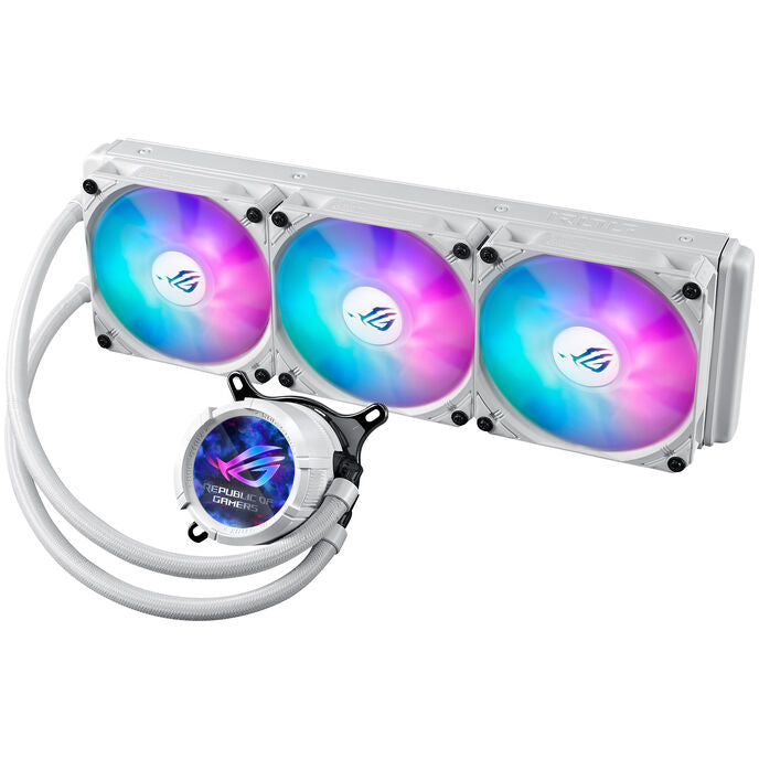 ASUS ROG Strix LC III 360 ARGB LCD Komplett-Wasserkühlung - 360mm - weiß
