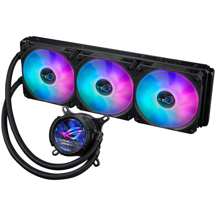 ASUS ROG Strix LC III 360 ARGB LCD Komplett-Wasserkühlung - 360mm - schwarz