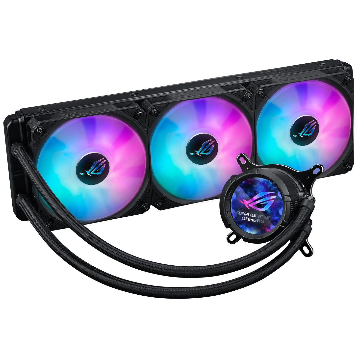 ASUS ROG Strix LC III 360 ARGB LCD Komplett-Wasserkühlung - 360mm - schwarz