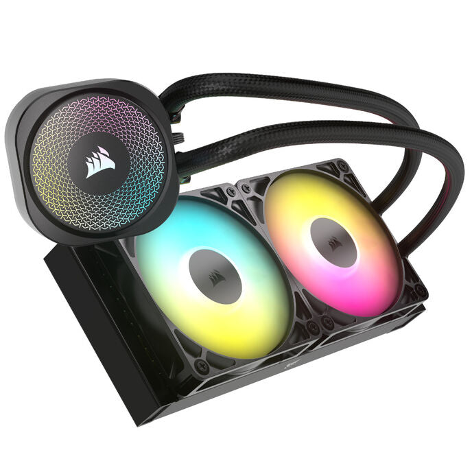 Corsair Nautilus RS 240 ARGB Komplett-Wasserkühlung - 240 mm, schwarz