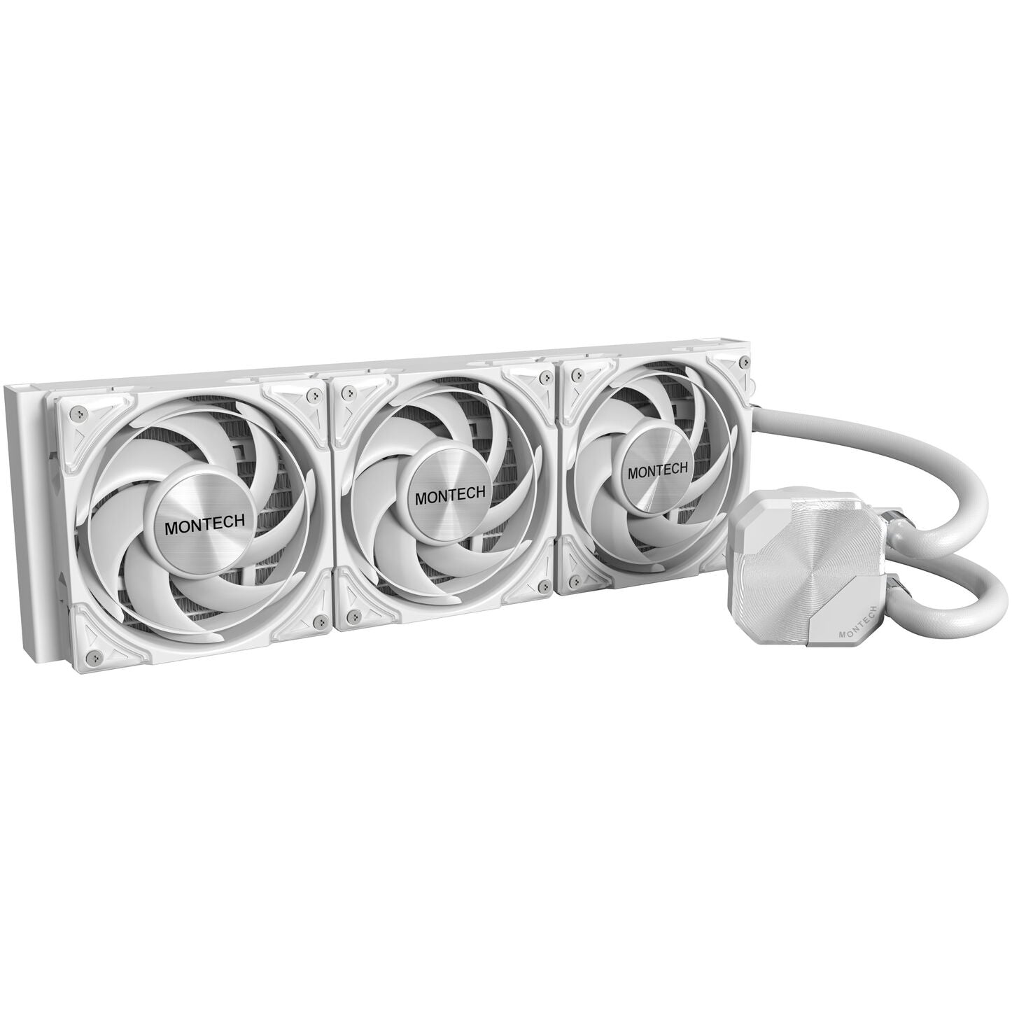 Montech HyperFlow Silent AiO Wasserkühlung - 360mm, weiß