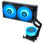 Lian Li Galahad II Lite Water 240mm RGB 79 CFM Black