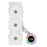 K Lian Li HYDROSHIFT II LCD-C 360TL weiß | AiO-Wasserkühlung
