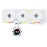 K Lian Li HYDROSHIFT II LCD-C 360TL weiß | AiO-Wasserkühlung