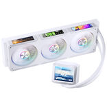 Jonsbo AiO Wasserkühlung, ARGB, 3,5” 3x 3,38” LCD 360mm, weiß