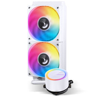 K Jonsbo TG-240 AiO Wasserkühlung, ARGB - 240mm, weiß