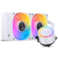 K Jonsbo TG-240 AiO Wasserkühlung, ARGB - 240mm, weiß