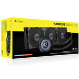 Corsair NAUTILUS Water 360mm RS LCD 72.8 CFM Black