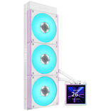 F Lian Li HydroShift II LCD-S 360CL Blanc | Refroidissement liquide tout-en-un