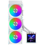 F Lian Li HydroShift II LCD-S 360CL Blanc | Refroidissement liquide tout-en-un