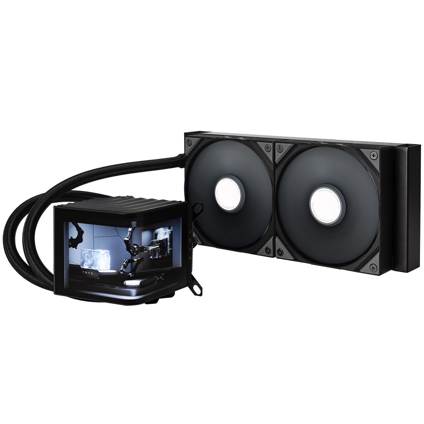 TRYX PANORAMA Komplett-Wasserkühlung - 240 mm, schwarz
