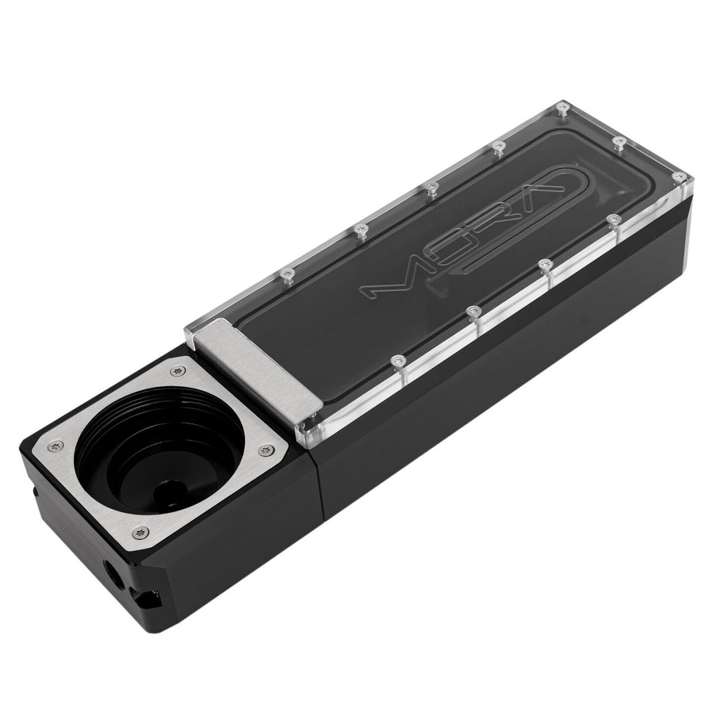 Watercool MO-RA IV Tank 200 D5 Ausgleichsbehälter-Pumpen-Kombination - ARGB, Acryl