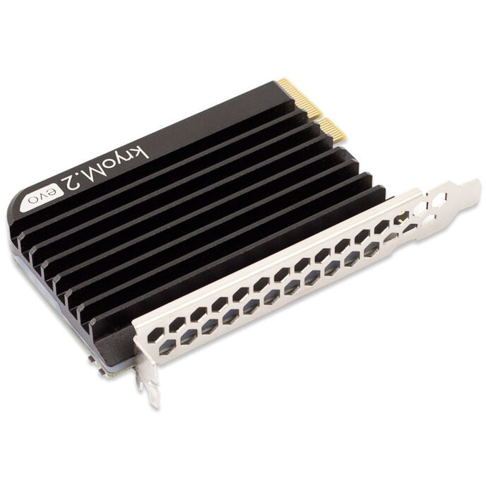 aqua computer kryoM.2 RGBpx PCIe 5.0 x4 Adapter für M.2 PCIe SSD, M-Key, mit Passivkühler