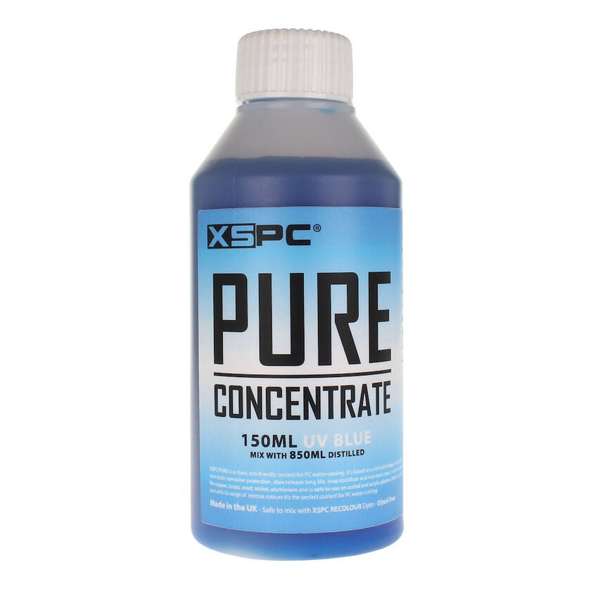 XSPC Pure Kühlmittelkonzentrat, 150 ml - blau, UV