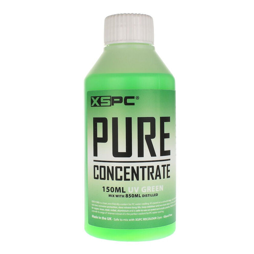 XSPC Pure Kühlmittelkonzentrat, 150 ml - grün, UV