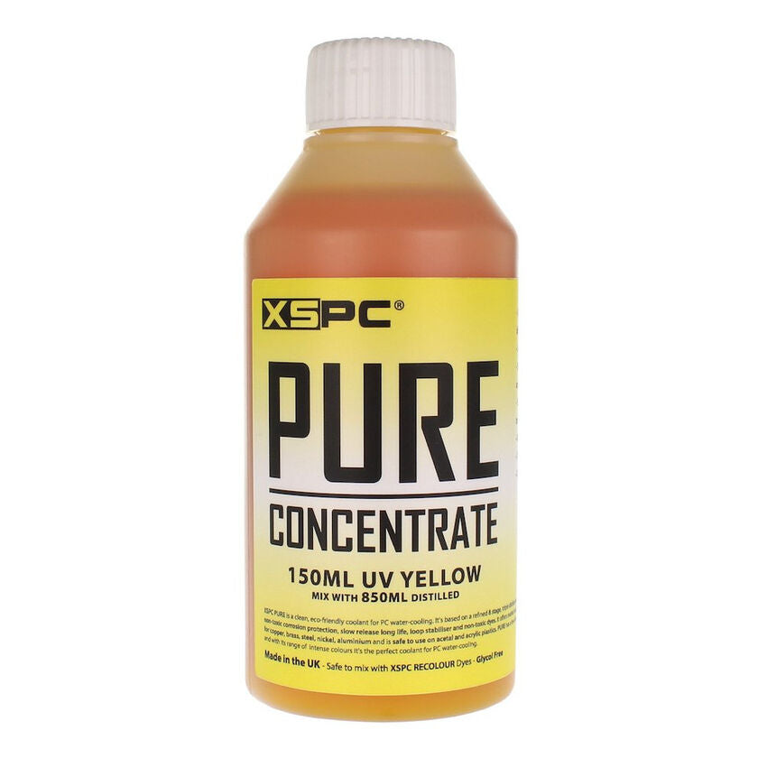 XSPC Pure Kühlmittelkonzentrat, 150 ml - gelb, UV