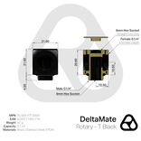 K Thermal Grizzly DeltaMate Rotary - T (schwarz)