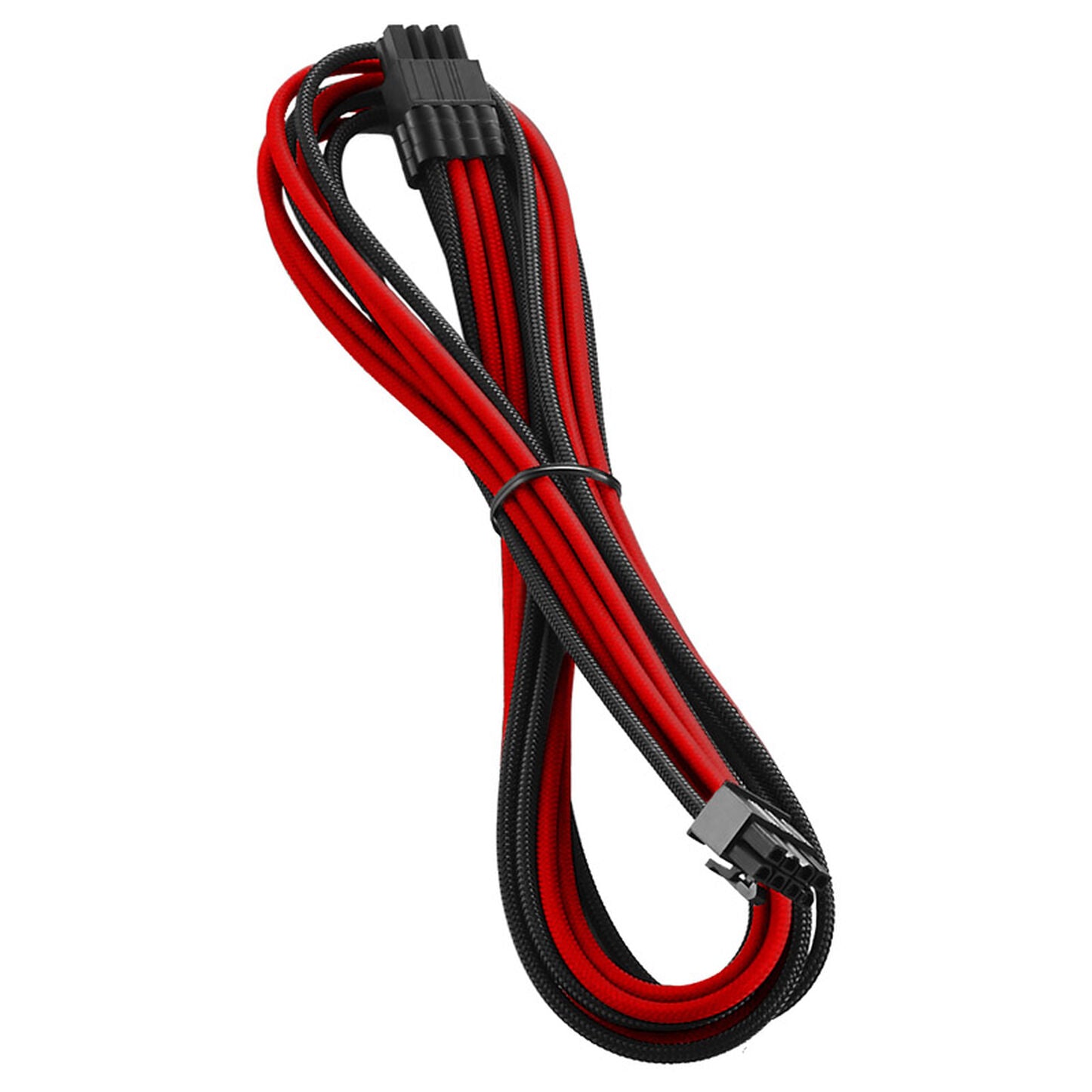 CableMod C-Series PRO ModMesh 8-Pin PCIe Kabel, Corsair AXi/HXi/RM (Yellow Label) - schwarz/rot