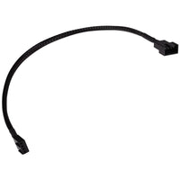 K Alphacool Lüfterkabel 4-Pin auf 4-Pin Verlängerung 30cm - schwarz