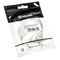 Kolink ARGB 1-4 Splitterkabel - 30cm, weiß