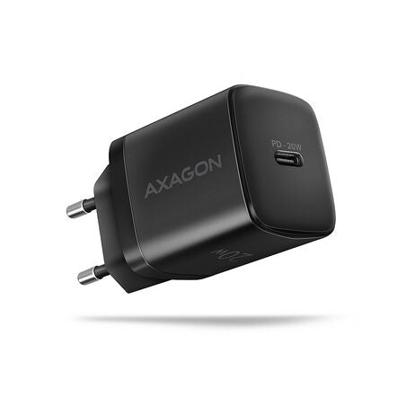 AXAGON ACU-PD20 wall charger 1x QC3.0/AFC/FCP/PD type-C, 20W, black