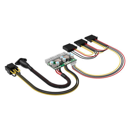 Akasa Compact Power 200, 24-Pin ATX, 4-Pin Power DIN - 200 Watt