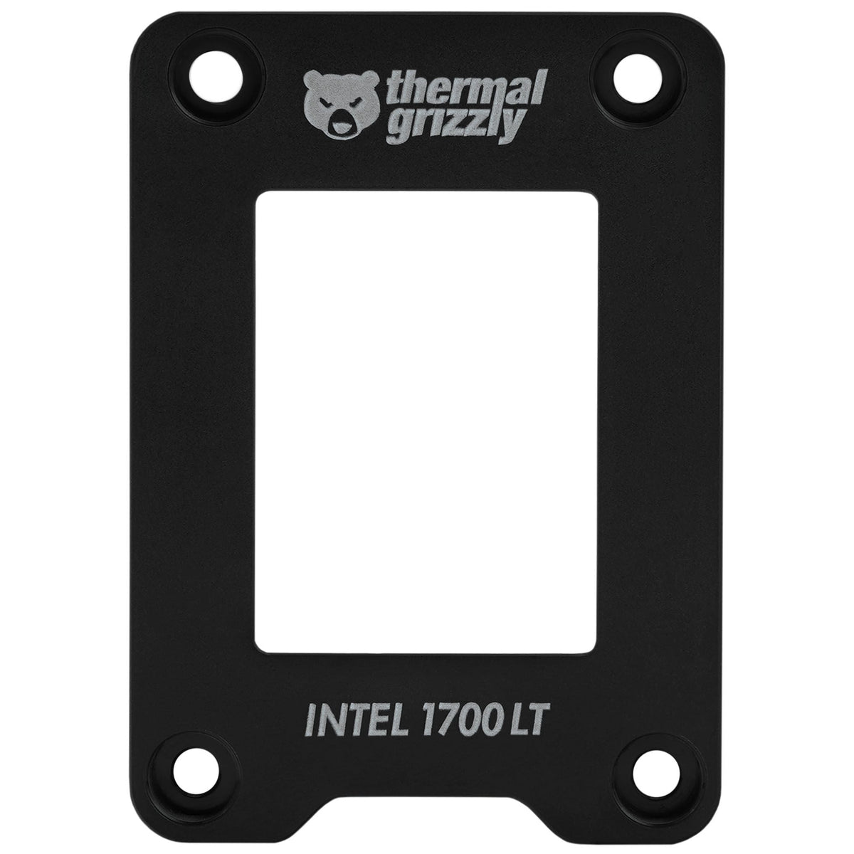 K Thermal Grizzly CPU Contact Frame Intel 1700 LT (schwarz, fr Intel Mainboards mit Sockel LGA1700)