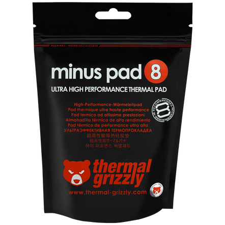 Thermal Grizzly Minus Pad 8 - 100x 100x 3.0mm (pink)