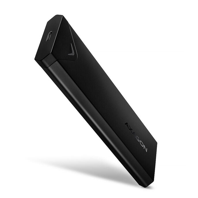 AXAGON EEM2-UB2 M.2-Gehäuse, NVMe, USB-C 3.1, 10 Gbit/s - schwarz