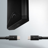 AXAGON EEM2-UB2 M.2-Gehäuse, NVMe, USB-C 3.1, 10 Gbit/s - schwarz