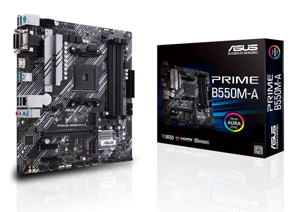 ASUS PRIME B550M-A AMD B550 Sockel AM4 micro ATX