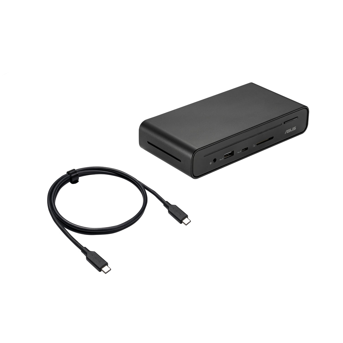 ASUS Triple Display USB-C Dock Duo DC301 Kabelgebunden USB 3.2 Gen 2 (3.1 Gen 2) Type-C Schwarz