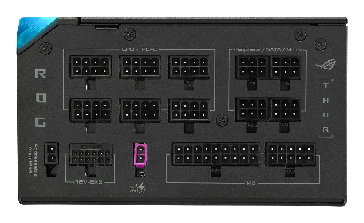 ASUS ROG -THOR-1200P3-GAMING-E Netzteil 1200 W 24-pin ATX ATX Schwarz