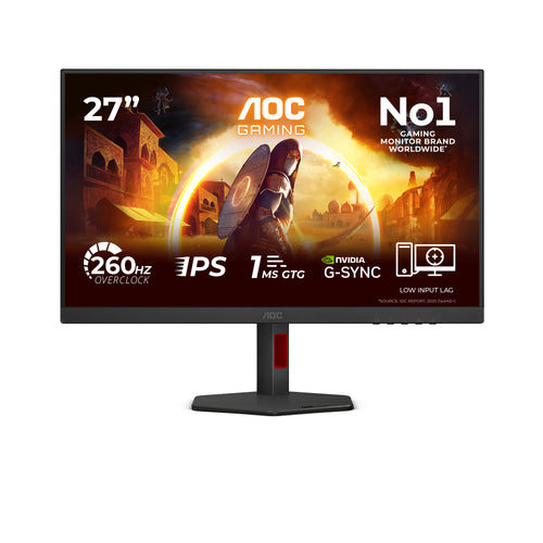 AOC G4 27G4ZR Computerbildschirm 68,6 cm (27") 1920 x 1080 Pixel Full HD LED Schwarz, Rot