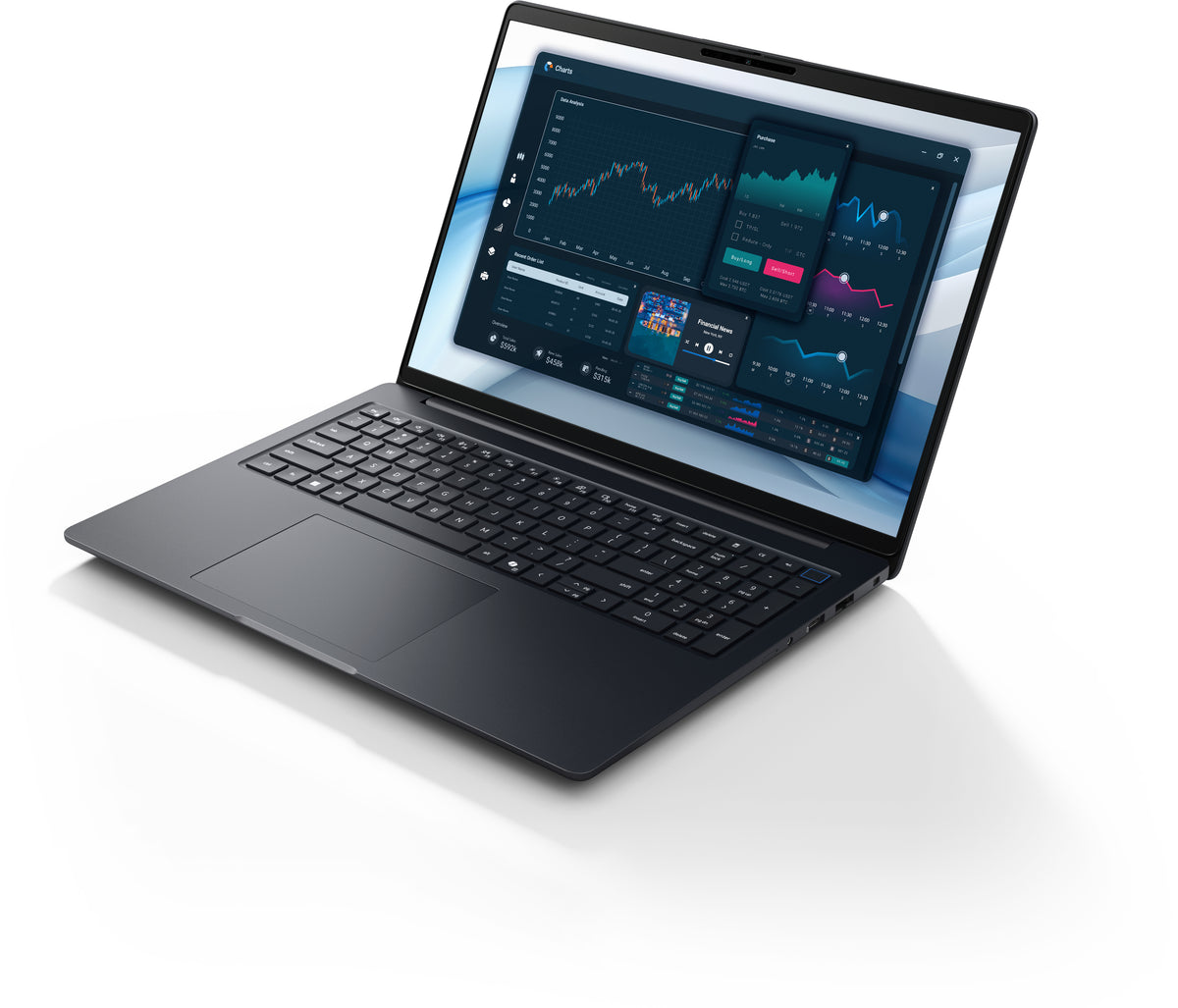 DELL Pro Precision 5 16S PW516265 Copilot+ PC AMD Ryzen AI 7 PRO 450 Mobiler Arbeitsplatz 40,6 cm (16") Full HD+ 32 GB LPDDR5x-SDRAM 1 TB SSD Wi-Fi 7 (802.11be) Windows 11 Pro Graphit Schweiz