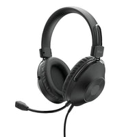 Trust HS-250 Kopfhörer Kabelgebunden Kopfband Anrufe/Musik Schwarz